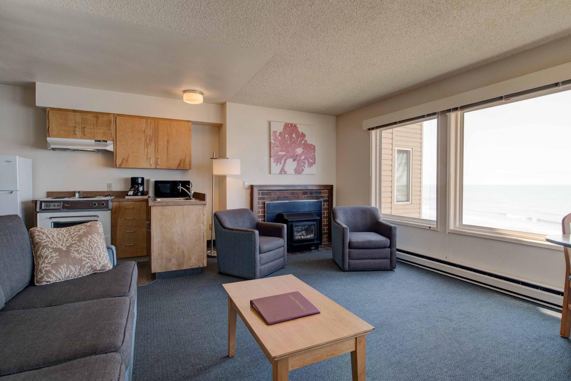 Ester Lee Oceanview Inn Lincoln City Rum bild